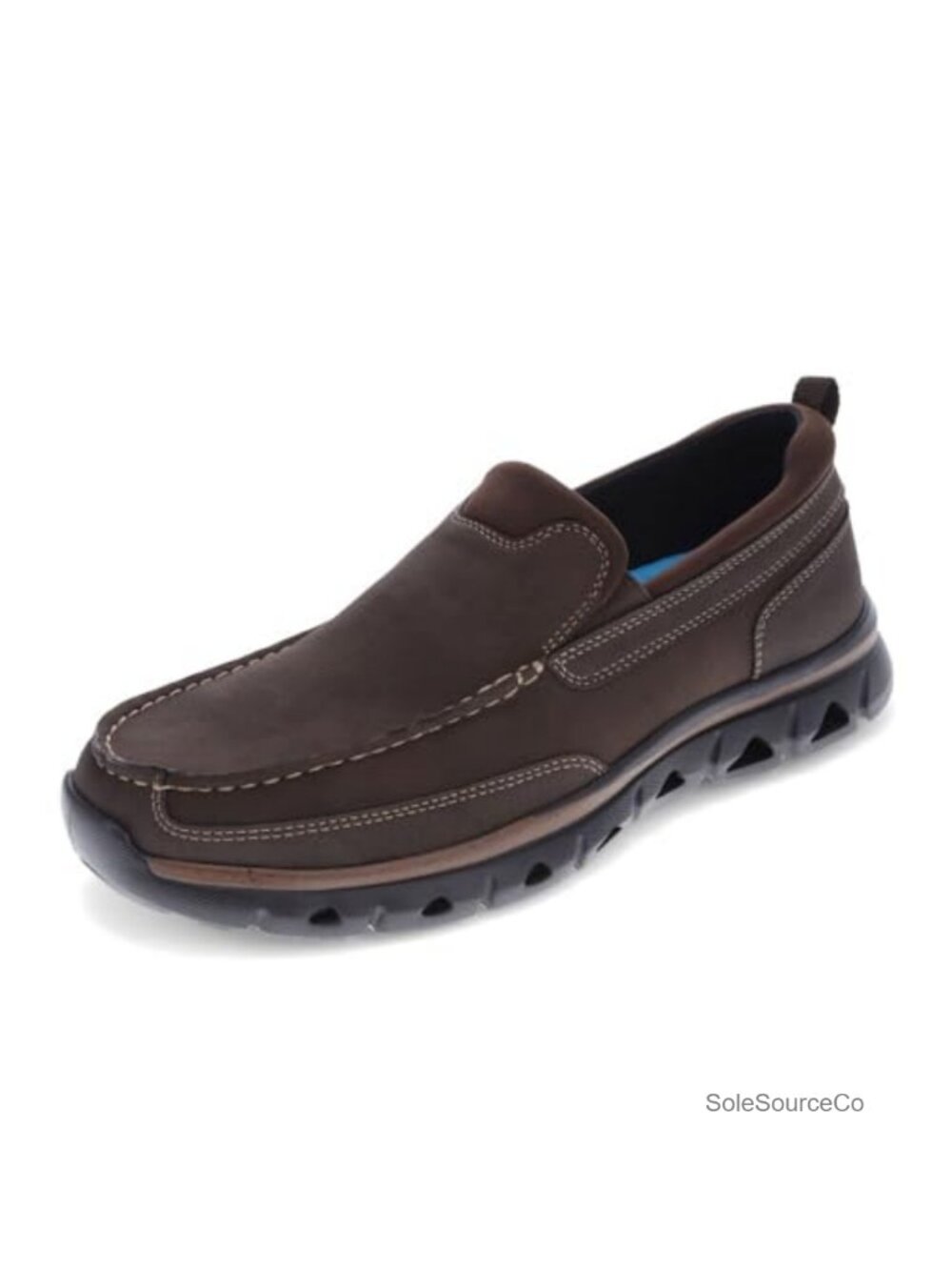 Men's Slip-On Loafers Faux Leather Suede Cushioned Shoes
